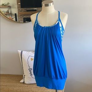 LuluLemon No Limits Tank with attached bra 6